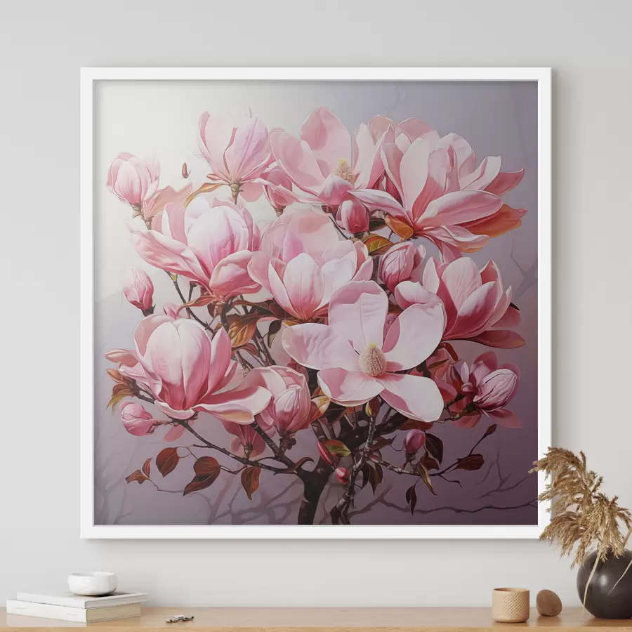 Papier peint Magnolia Bloom f49849