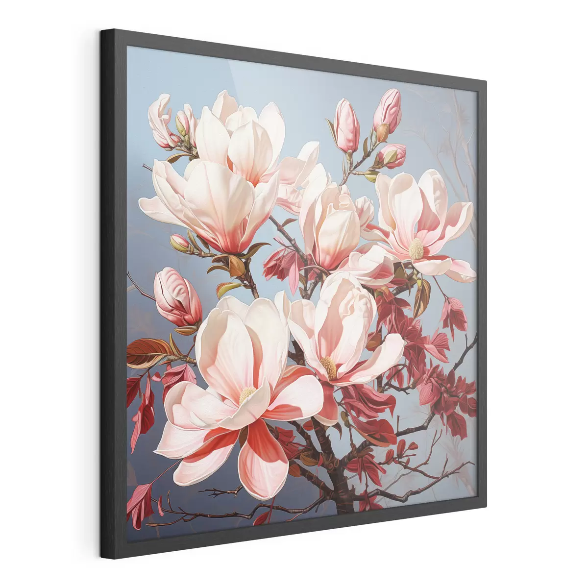 Poster Les magnolias à l'aube f49850