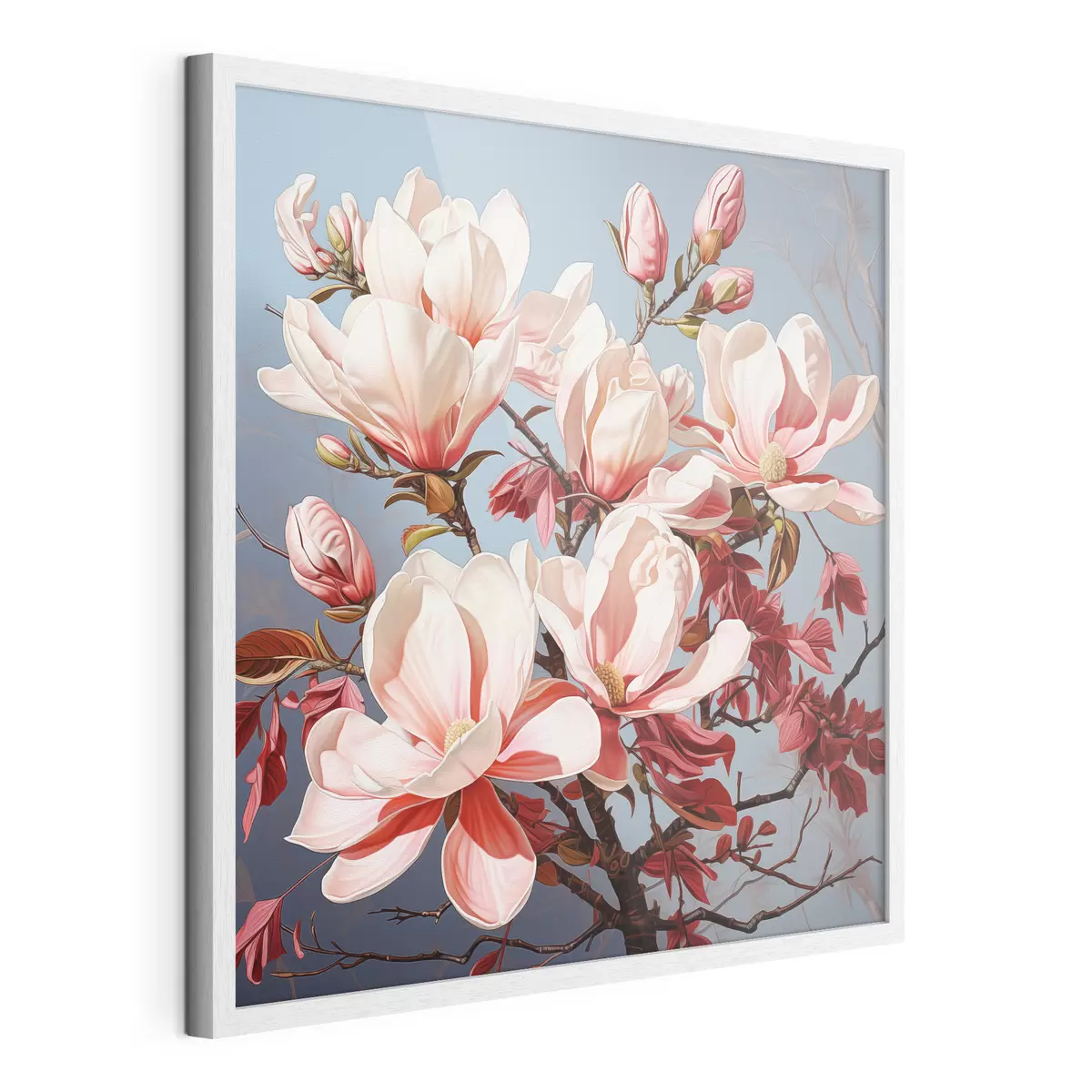 Poster Les magnolias à l'aube f49850