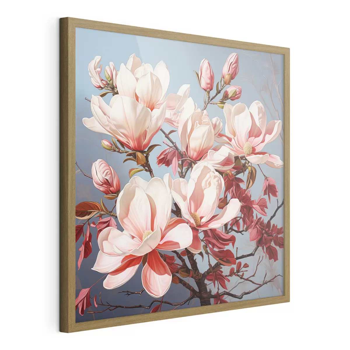 Poster Les magnolias à l'aube f49850