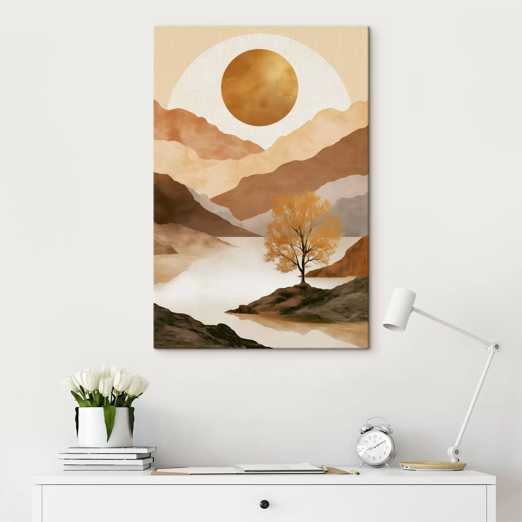 Tableau Paysage de montagne s49797
