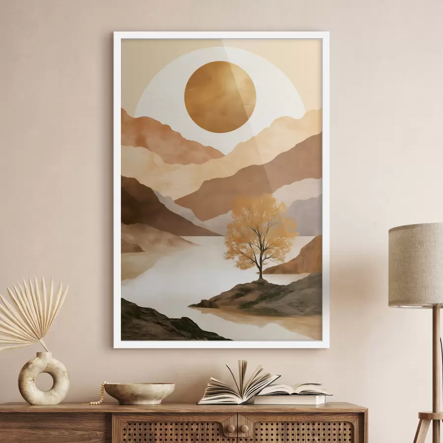 Papier peint Paysage de montagne f49797