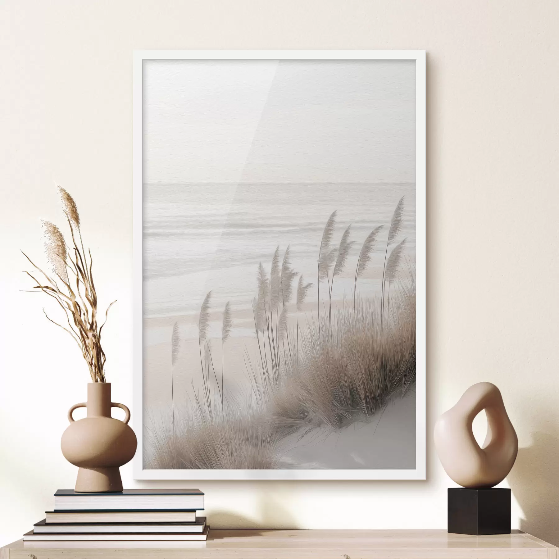 Papier peint Herbes de plage f49799