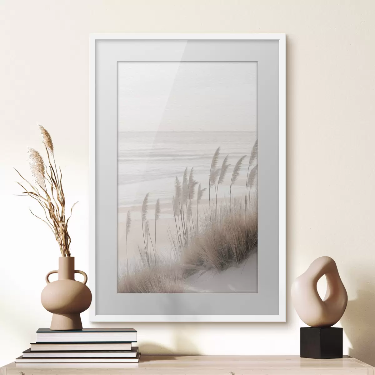 Poster Herbes de plage f49799
