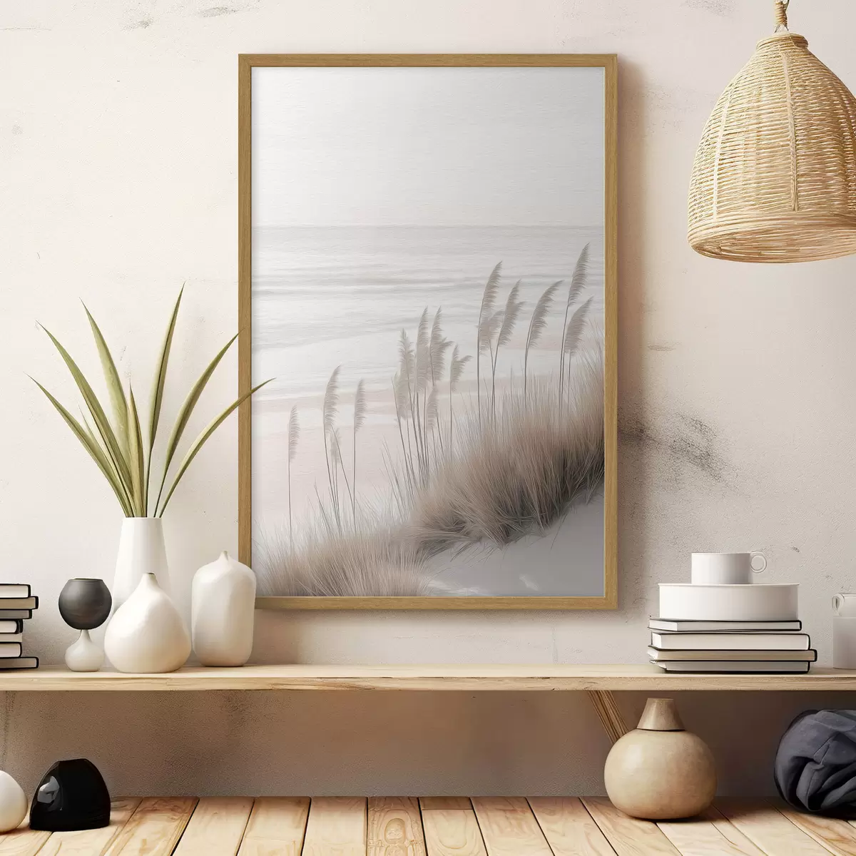 Poster Herbes de plage f49799