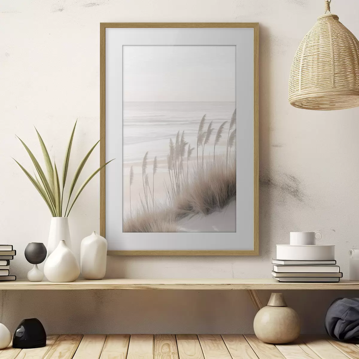 Poster Herbes de plage f49799