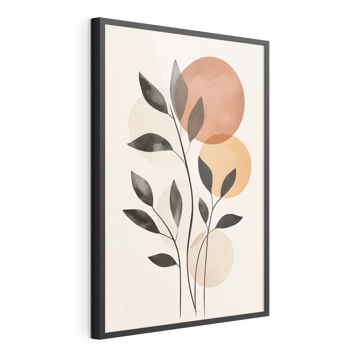 Poster Feuilles abstraites f49806