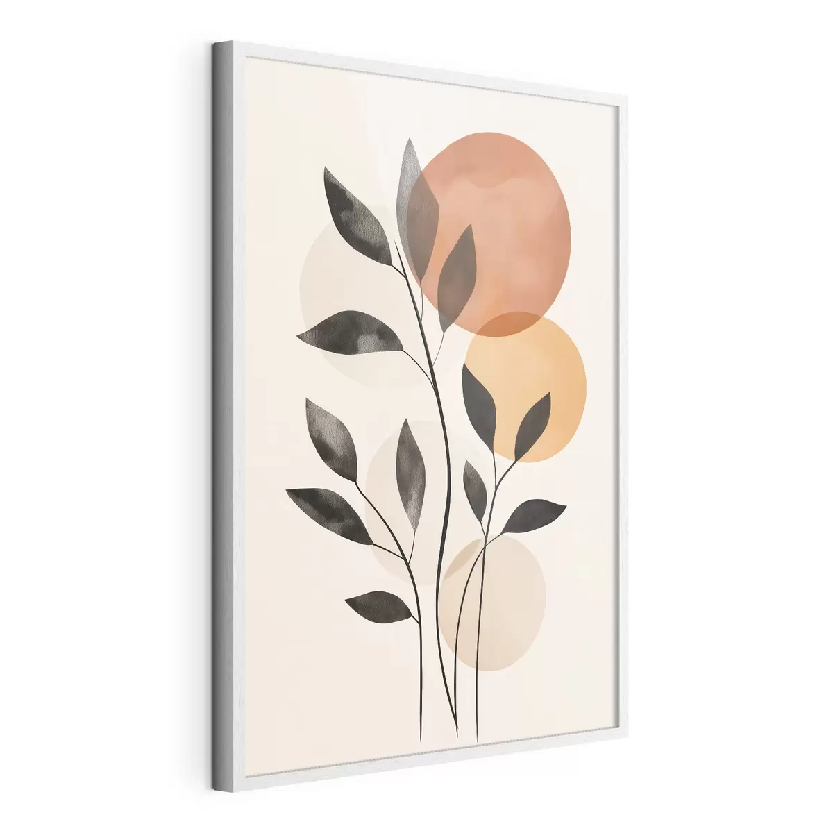 Poster Feuilles abstraites f49806
