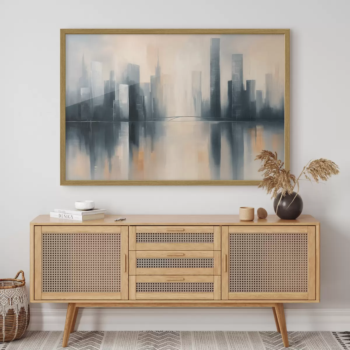 Poster Silhouette de la ville f49821