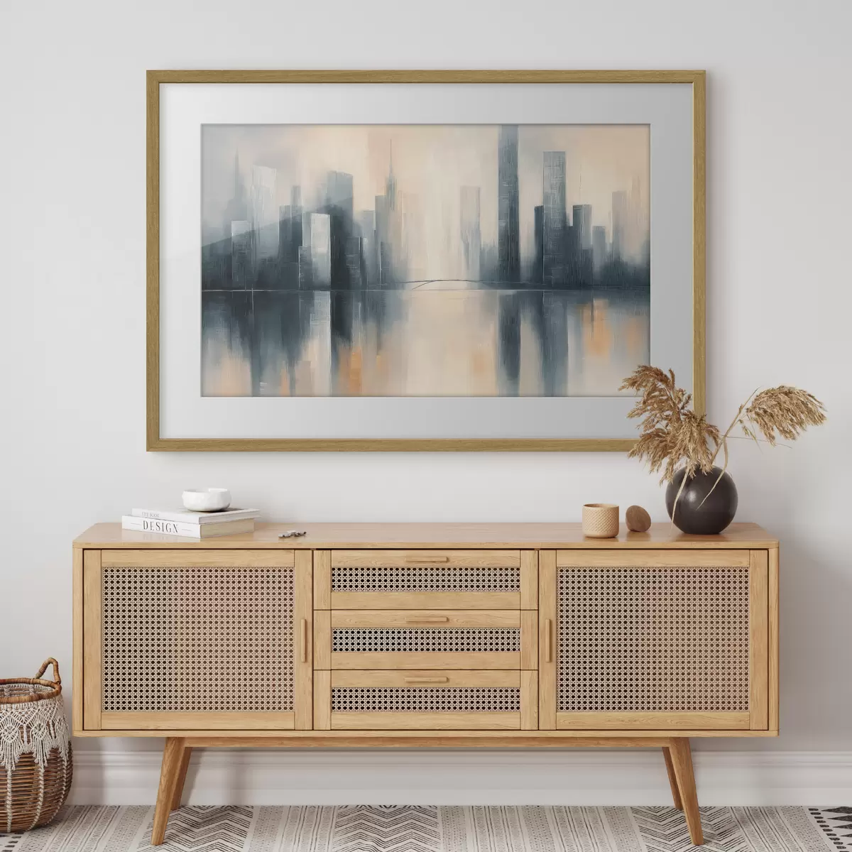 Poster Silhouette de la ville f49821
