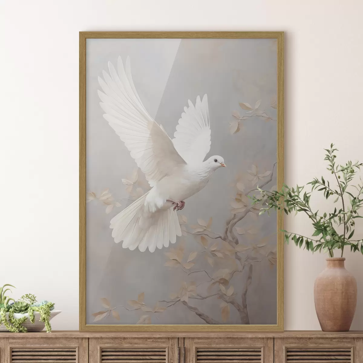 Poster Feuilles et vie f49763