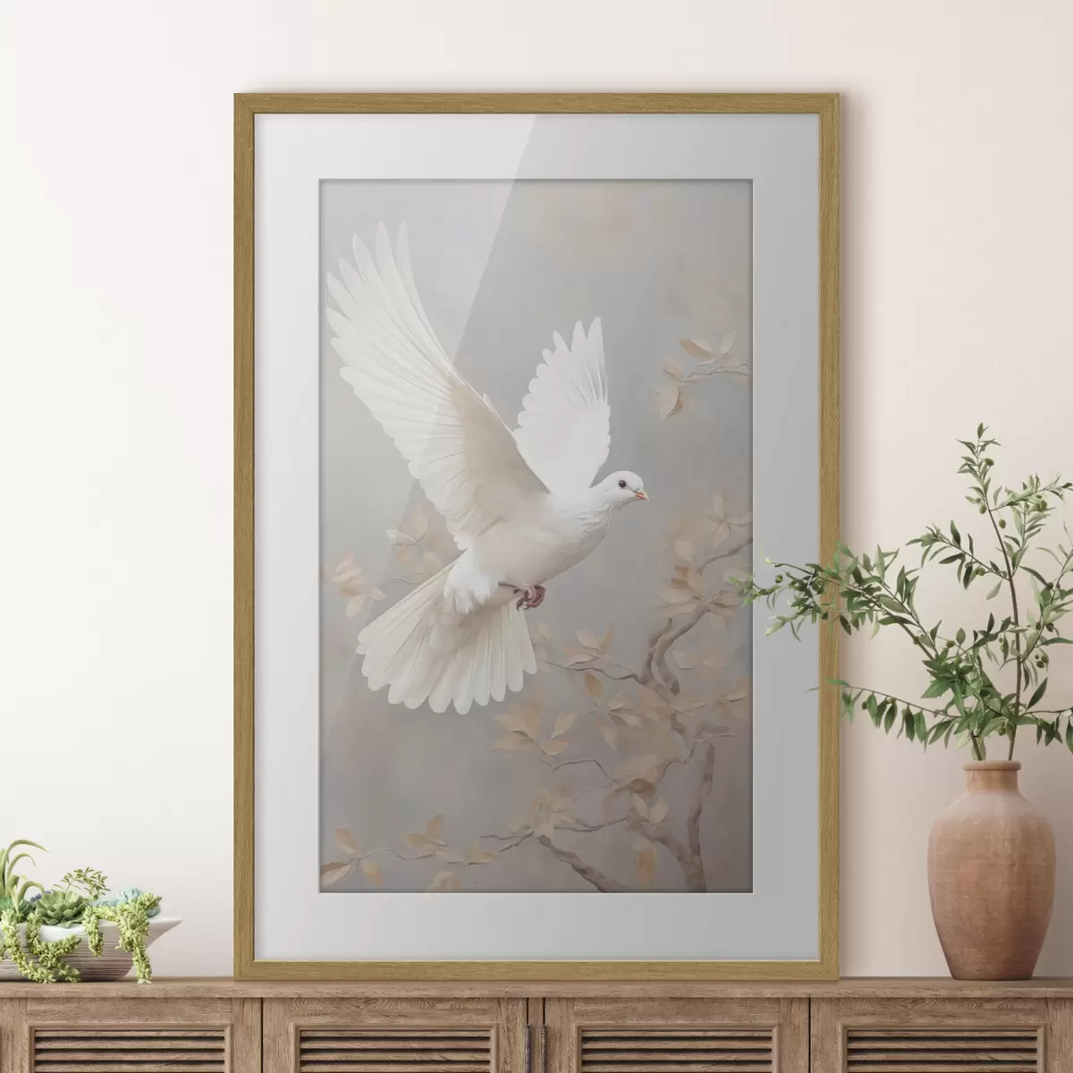 Poster Feuilles et vie f49763