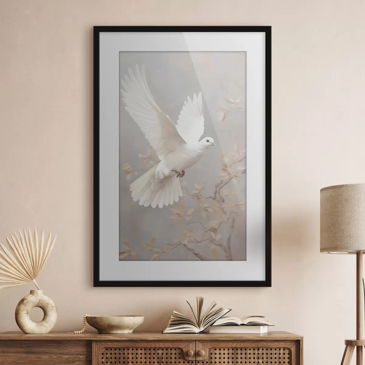 Poster Feuilles et vie f49763