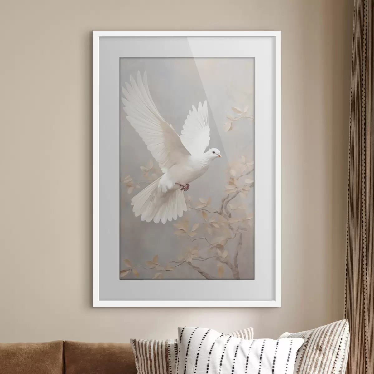 Poster Feuilles et vie f49763