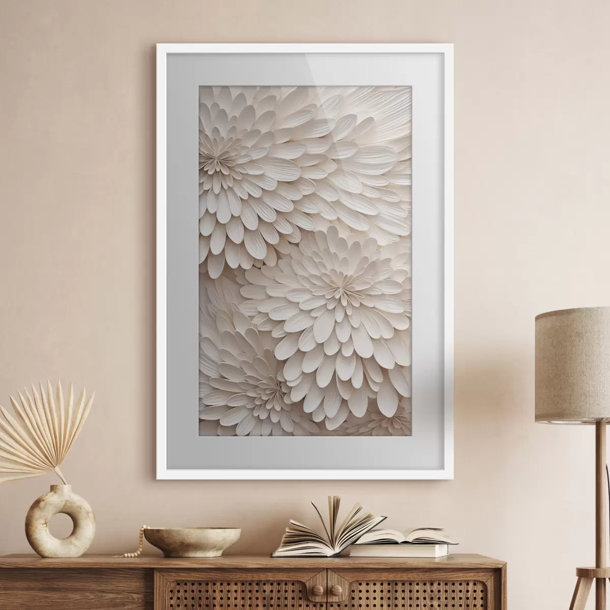 Poster Pétales et rythme f49769