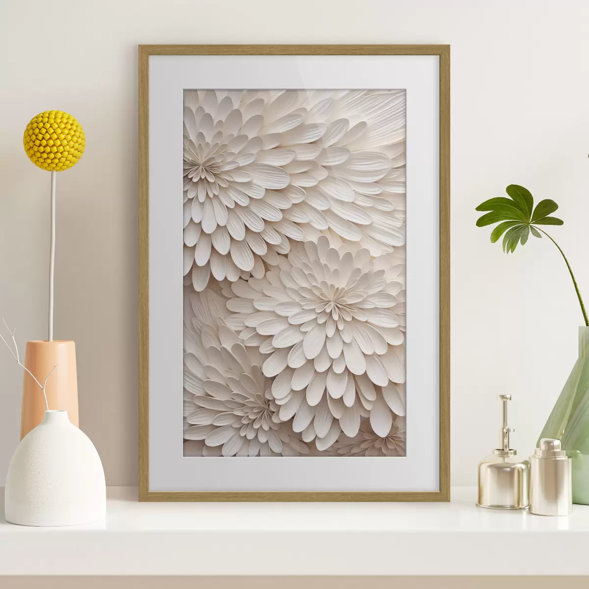 Poster Pétales et rythme f49769