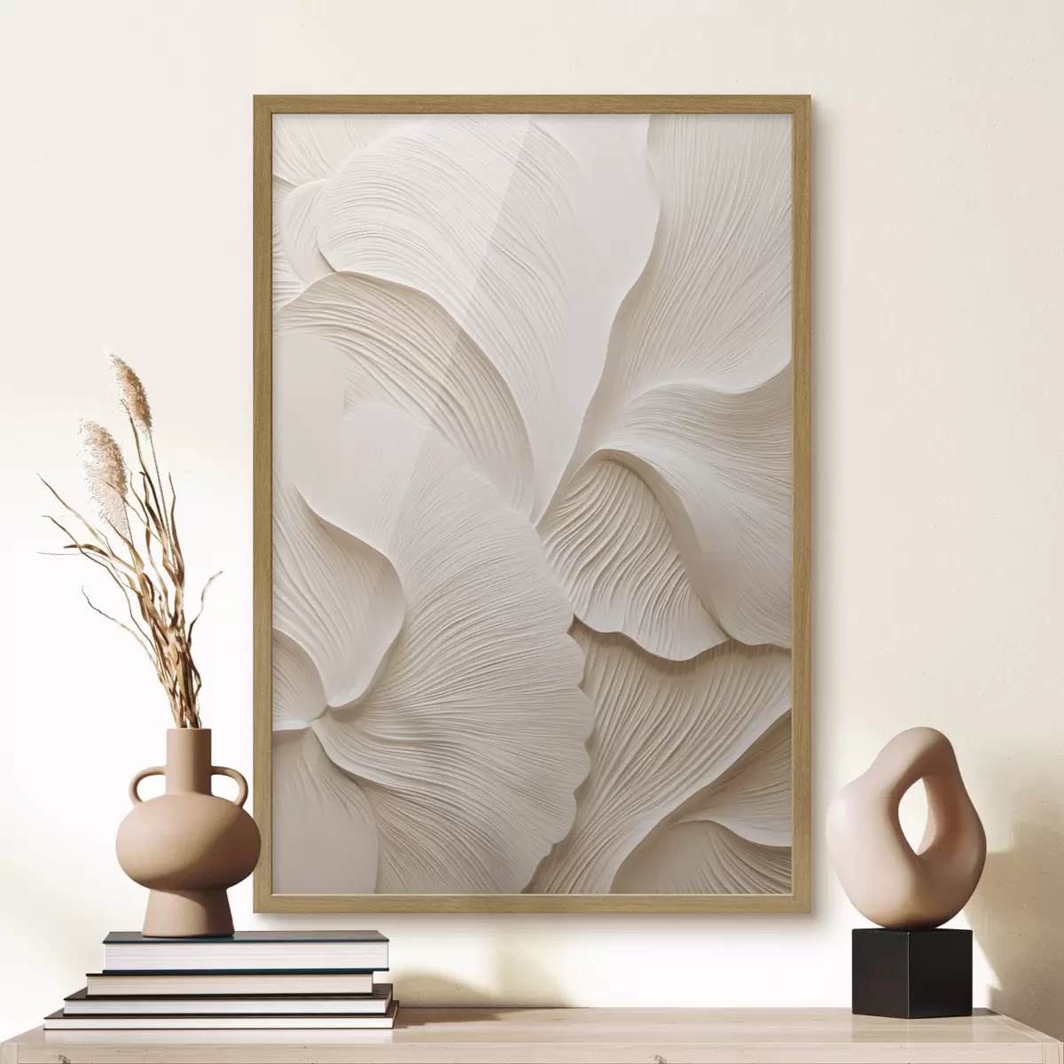 Poster Feuilles et douceur f49770