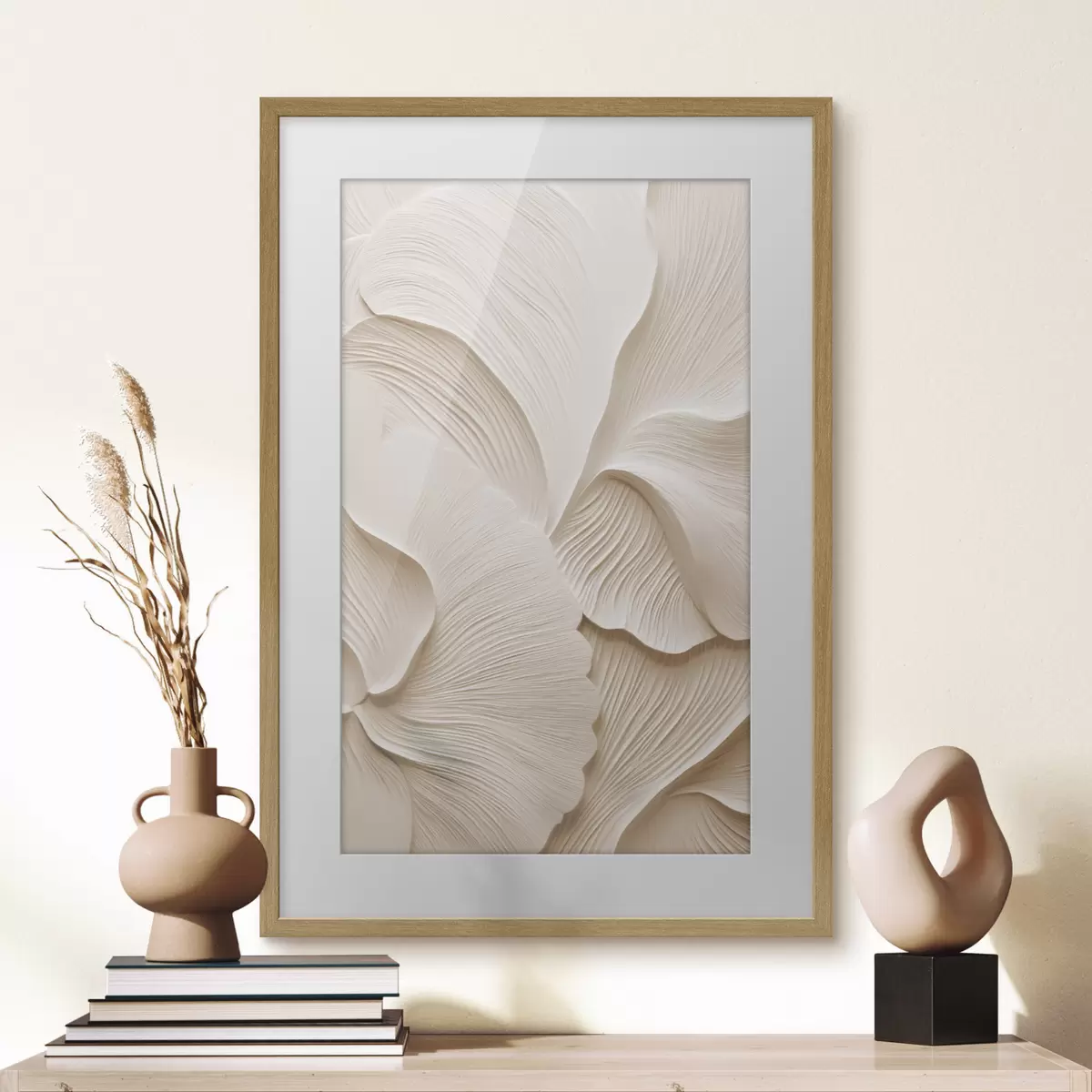 Poster Feuilles et douceur f49770