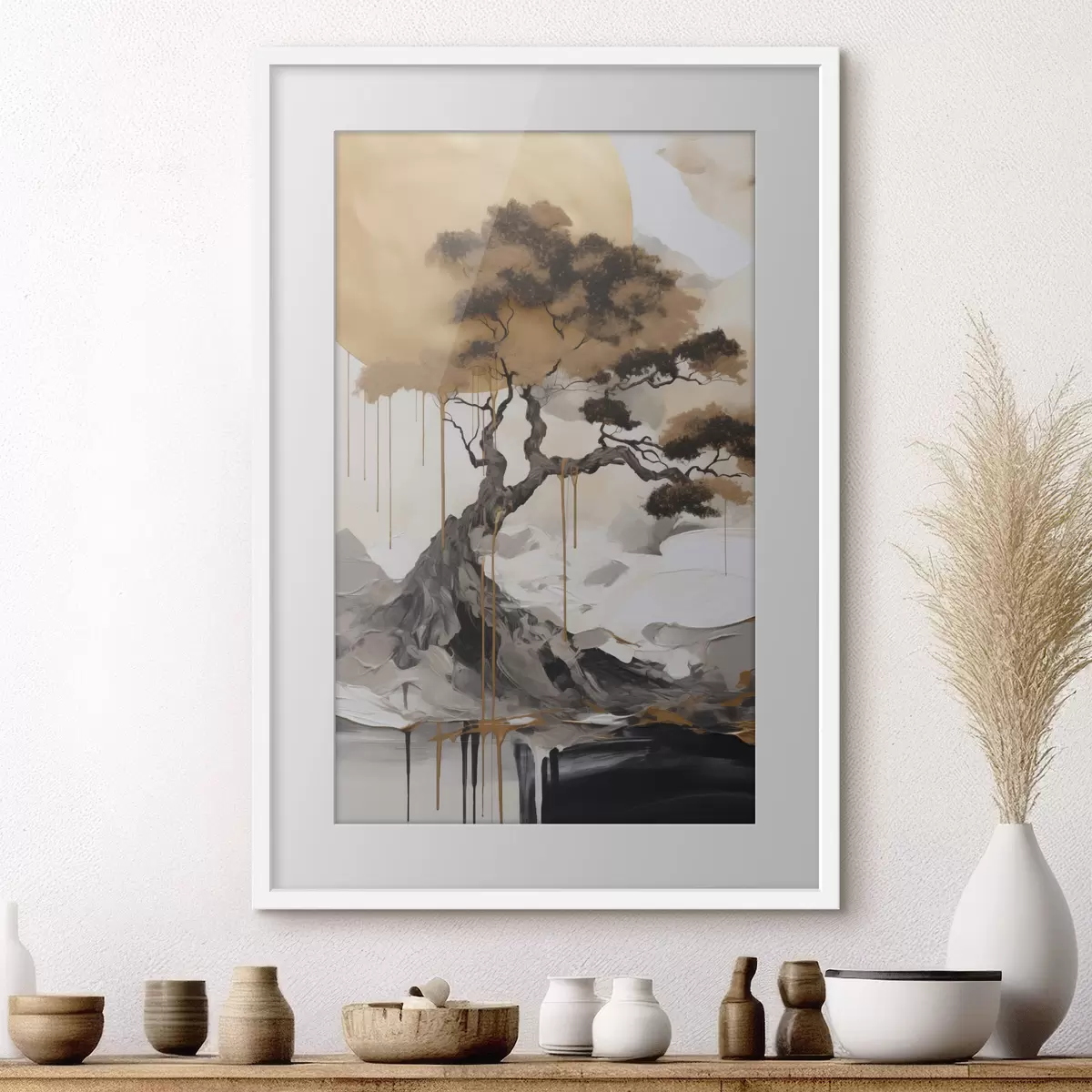 Poster Arbre et paix f49785