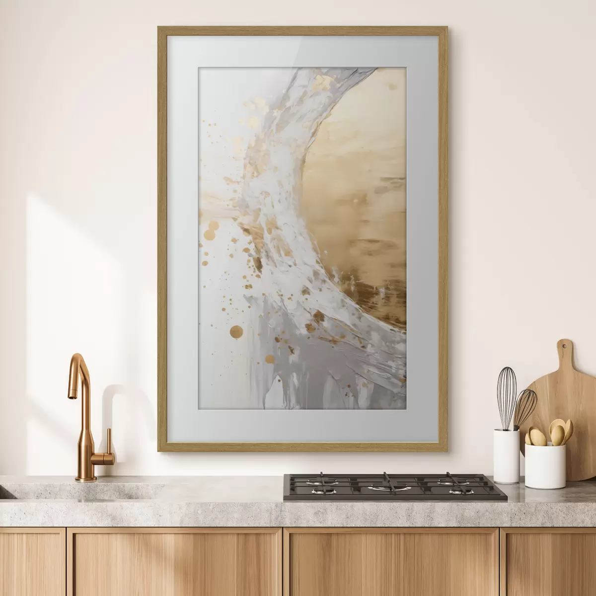 Poster Courbes et lueur f49790