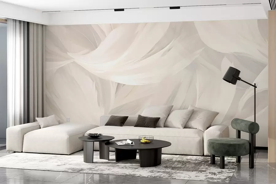 Papier peint Plumes w05768