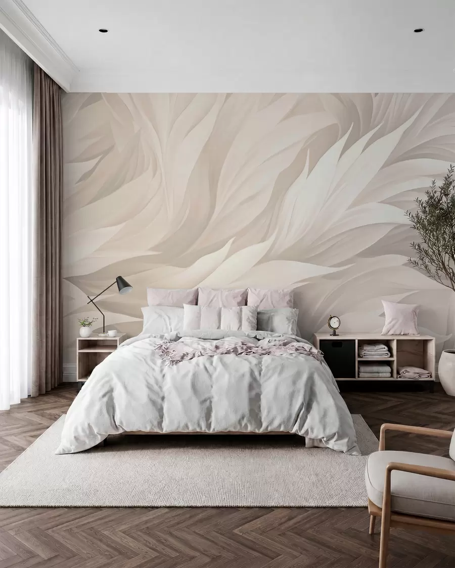 Papier peint Plumes w05773
