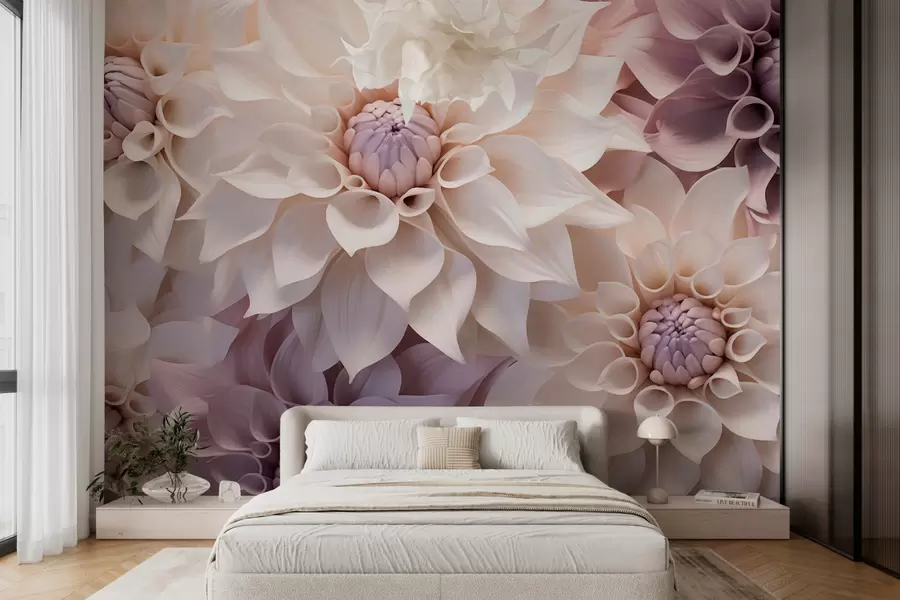 Papier peint Fleurs classiques w05774