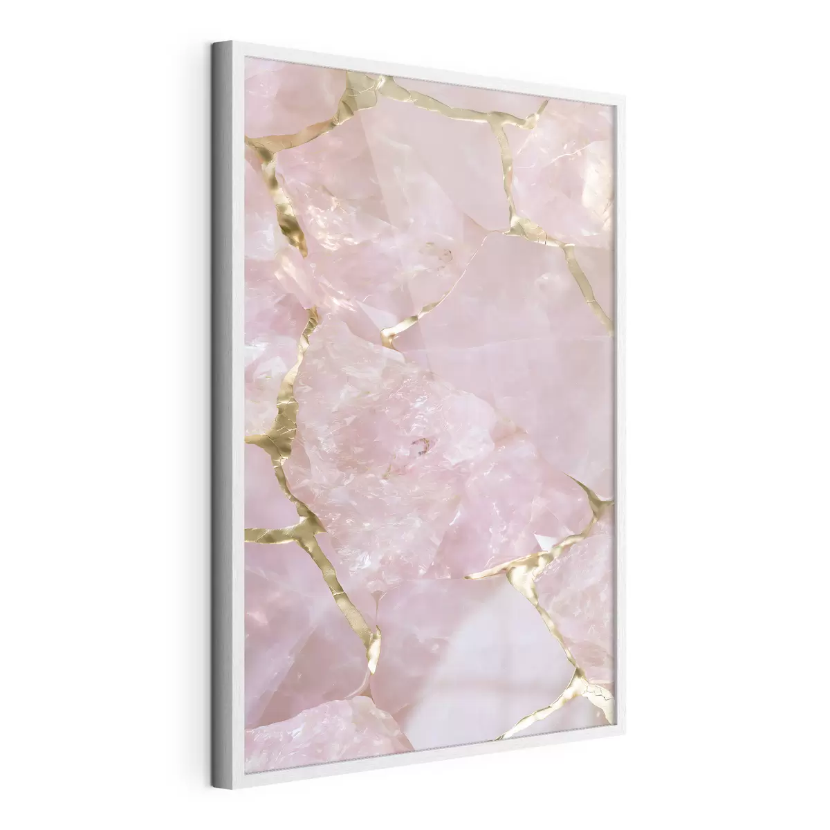 Poster La texture du quartz rose f49873