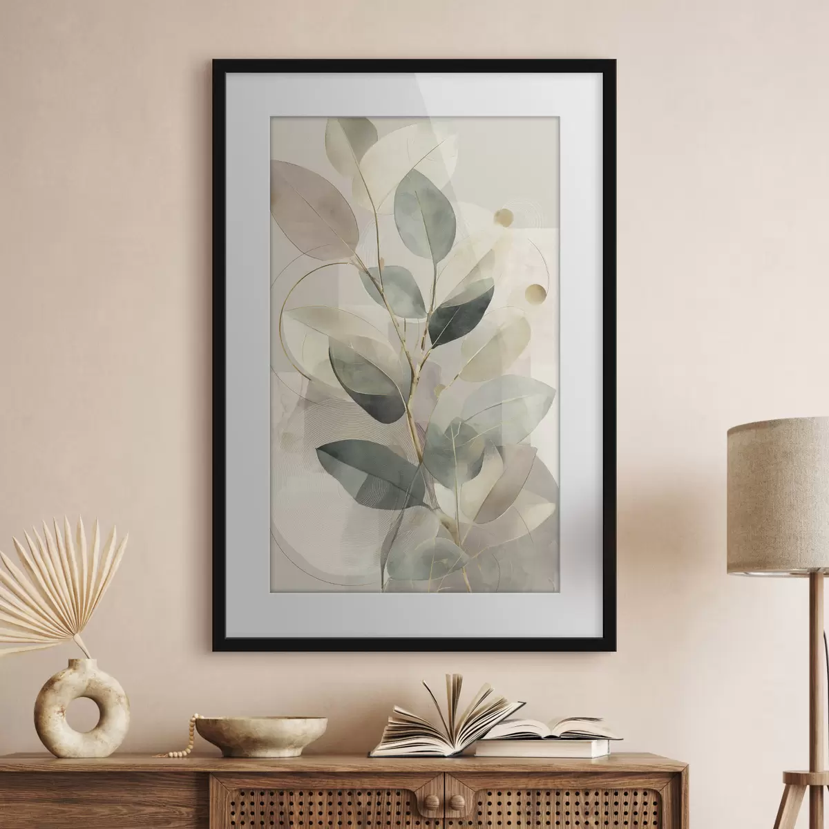 Poster Feuillage transparent f49878