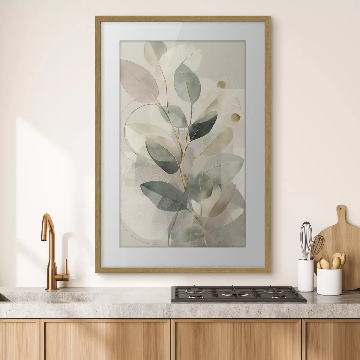Poster Feuillage transparent f49878