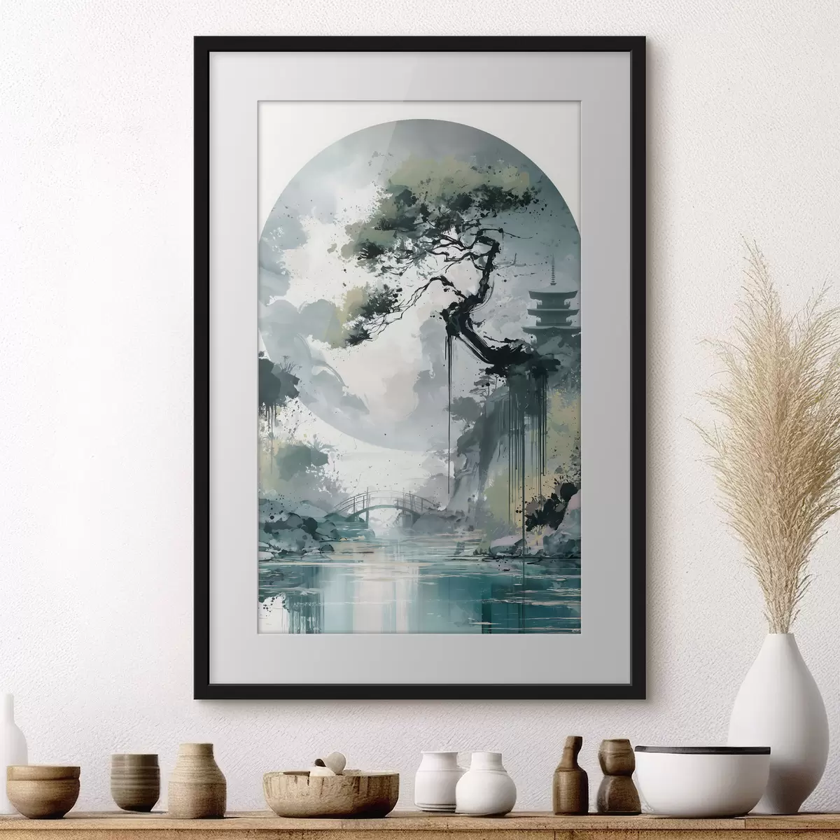 Poster Arbre et rêverie f49881