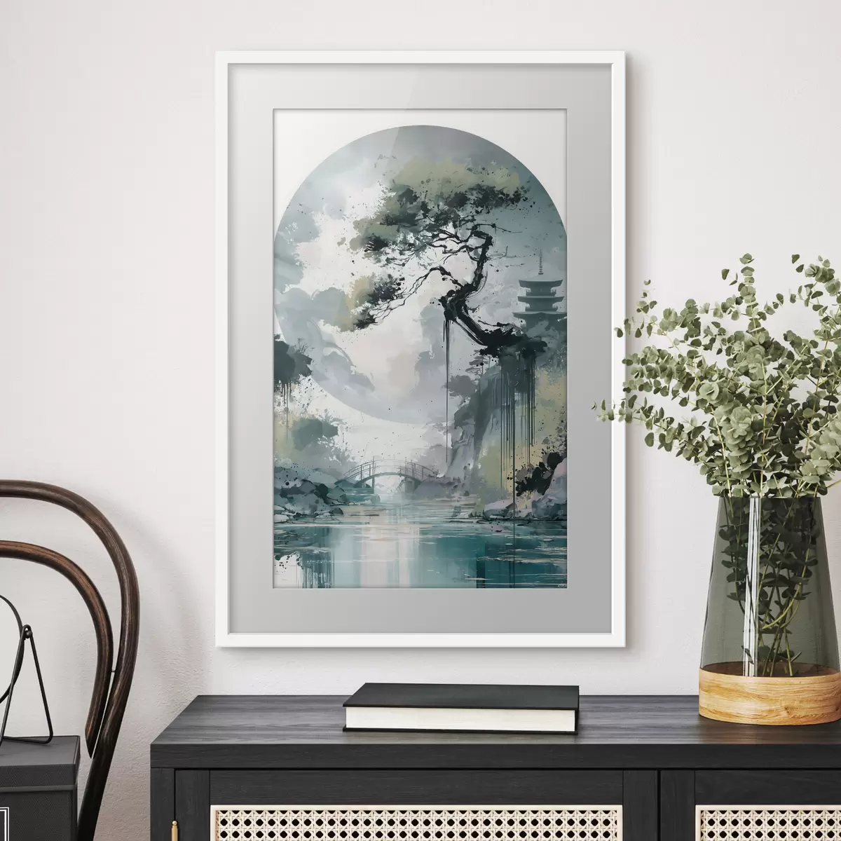 Poster Arbre et rêverie f49881