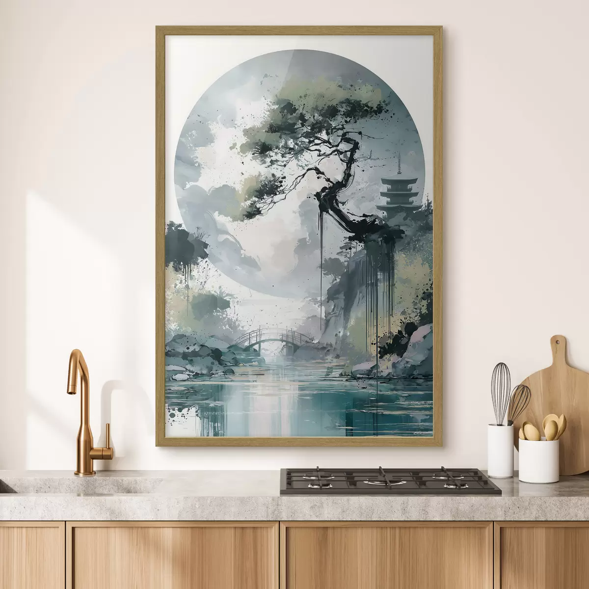 Poster Arbre et rêverie f49881