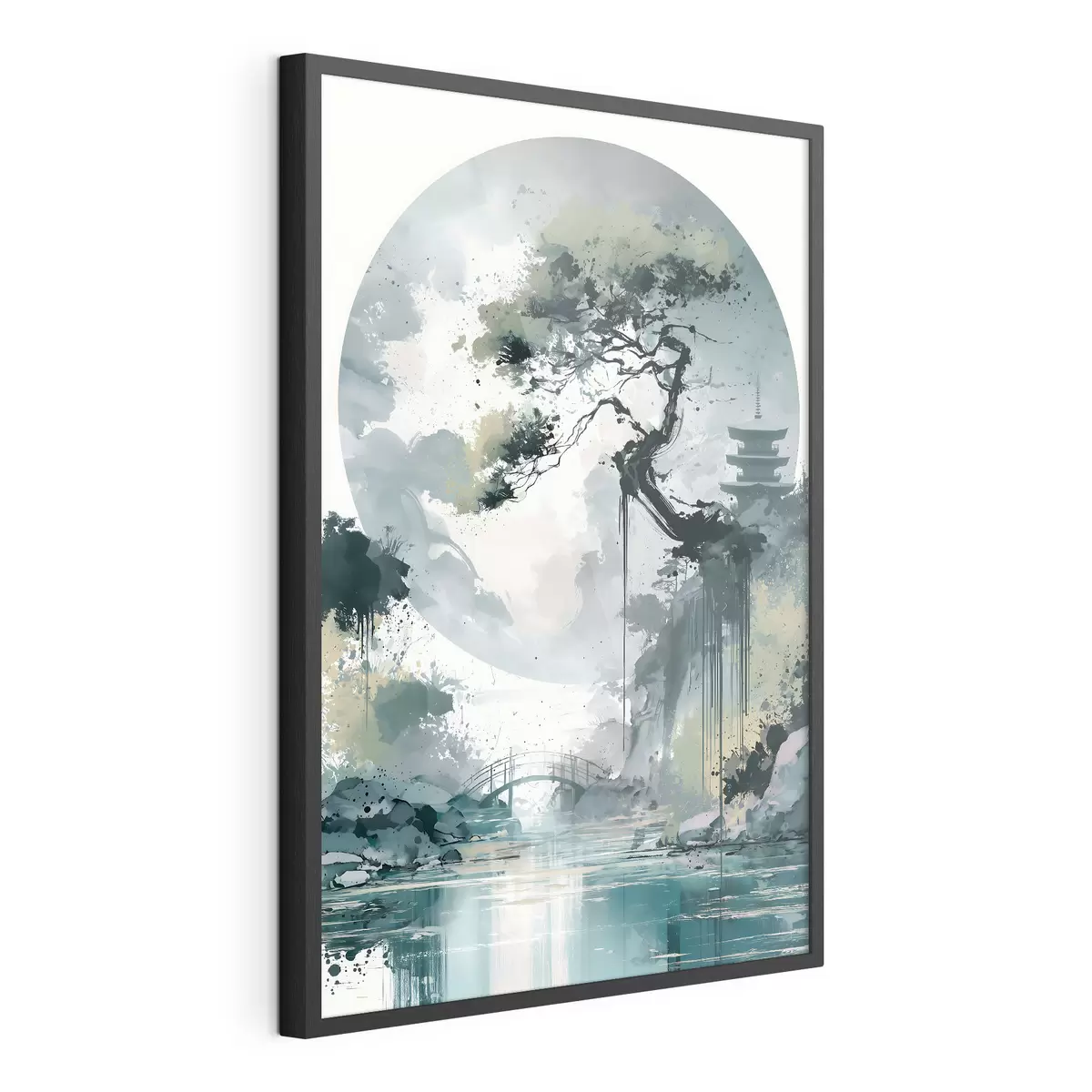 Poster Arbre et rêverie f49881