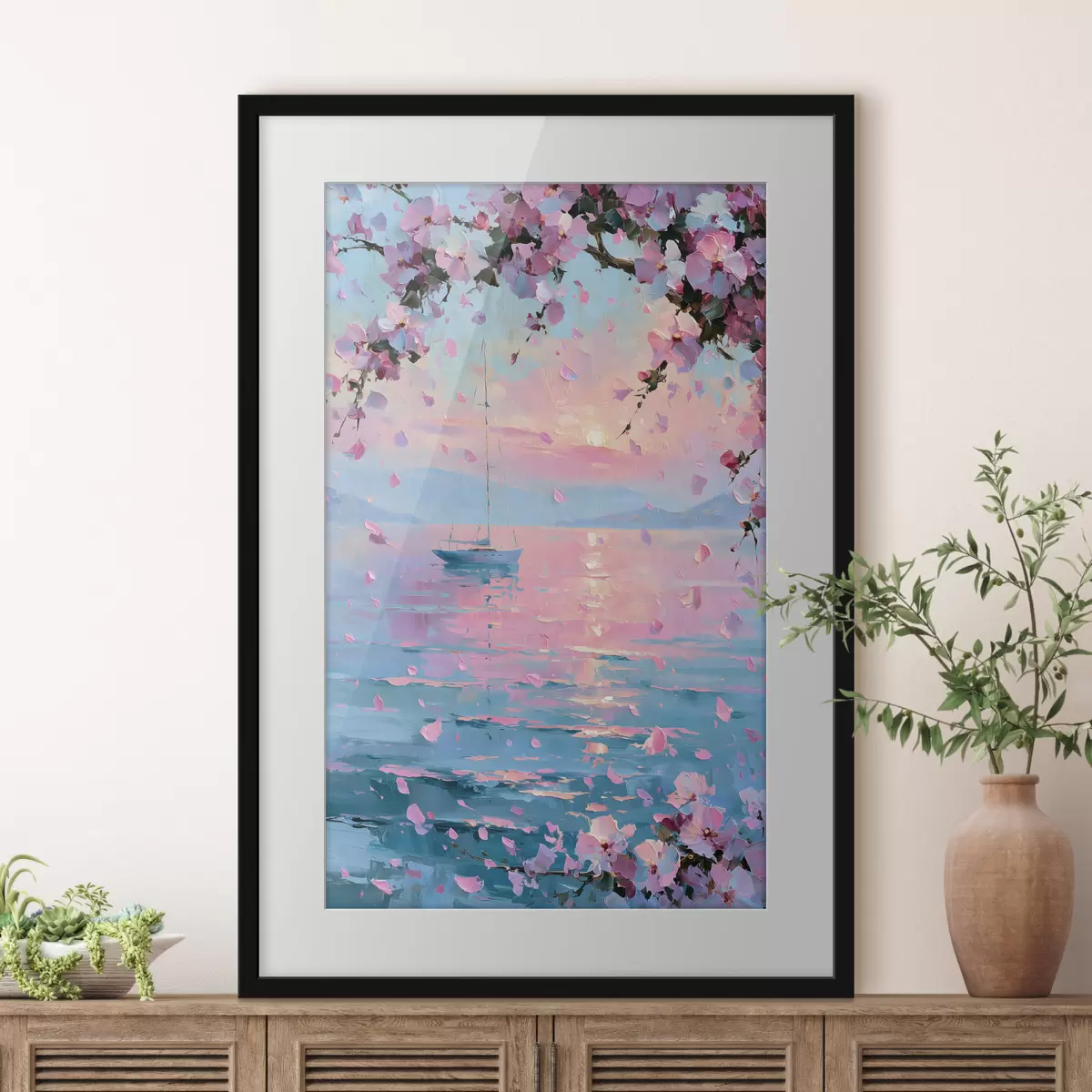 Poster Roses et sérénité f49883
