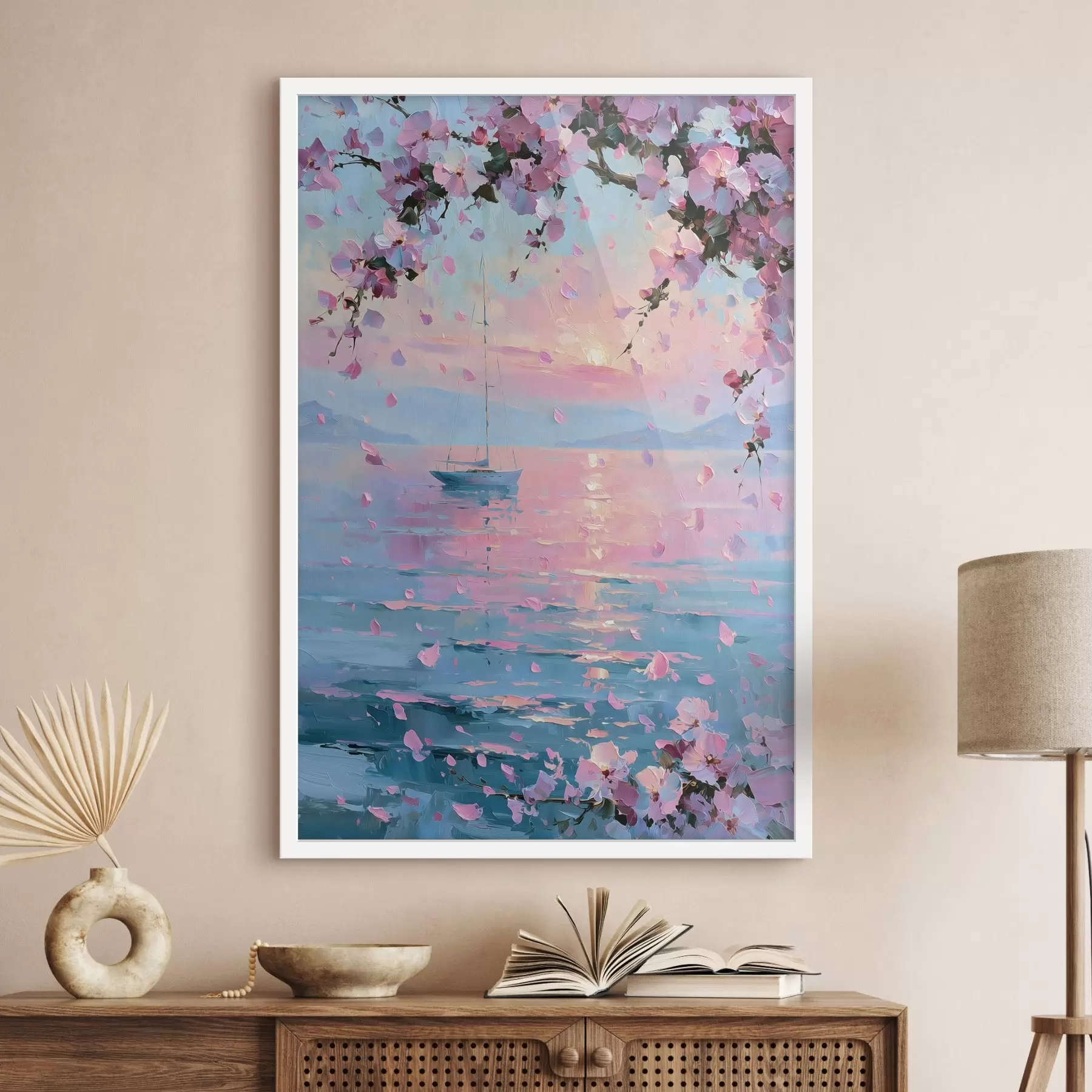 Papier peint Roses et sérénité f49883