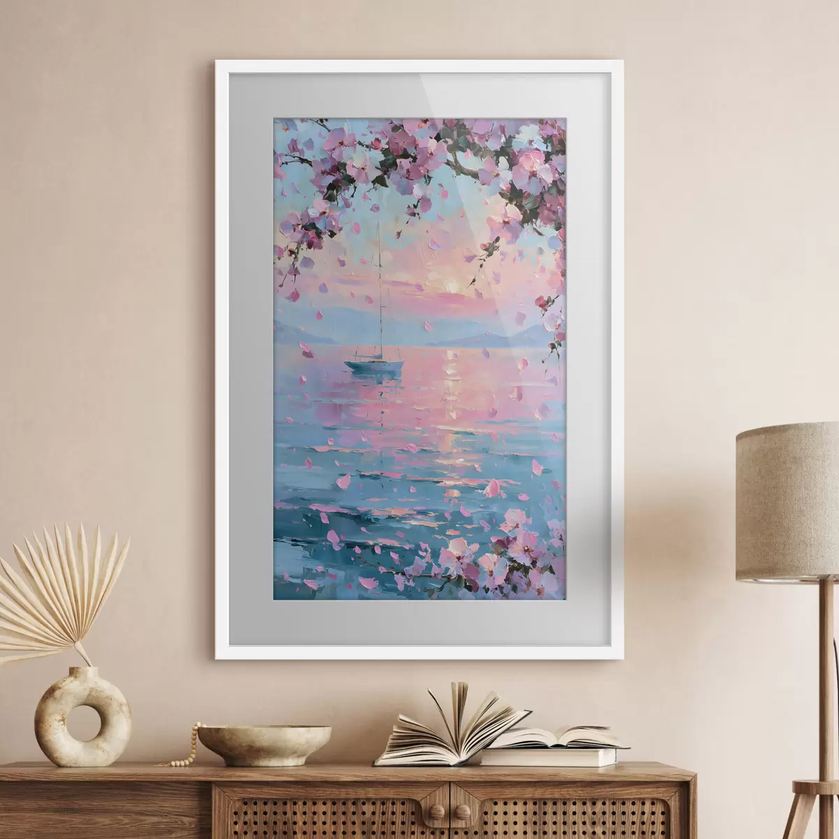 Poster Roses et sérénité f49883