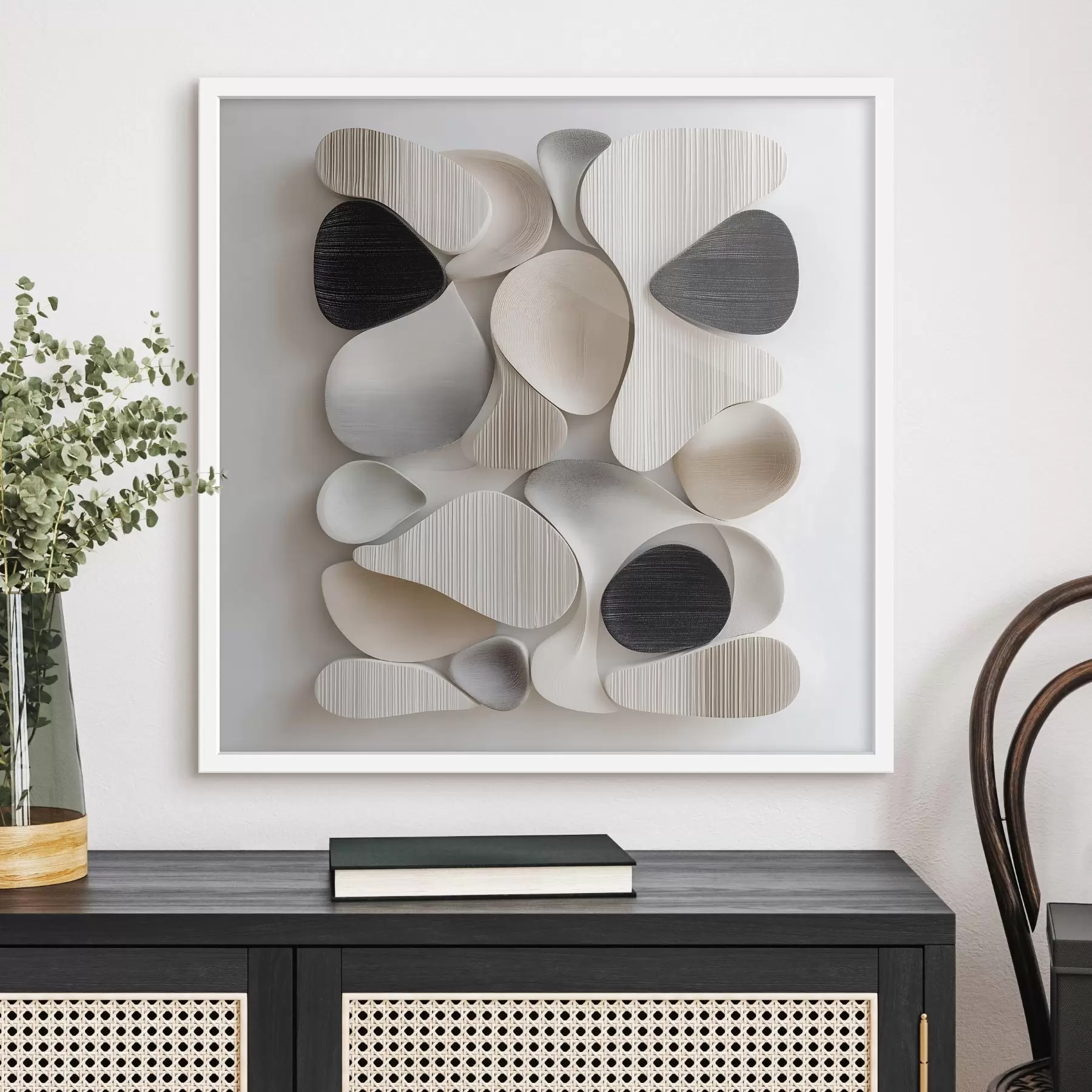 Papier peint Relief et mouvement f49889
