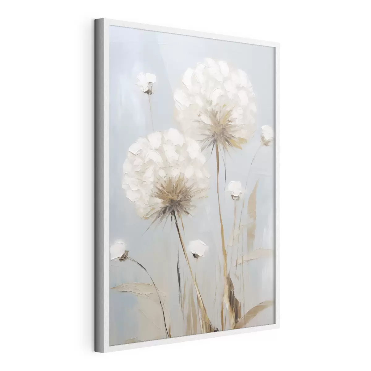 Poster Peinture imitant des pissenlits f49896