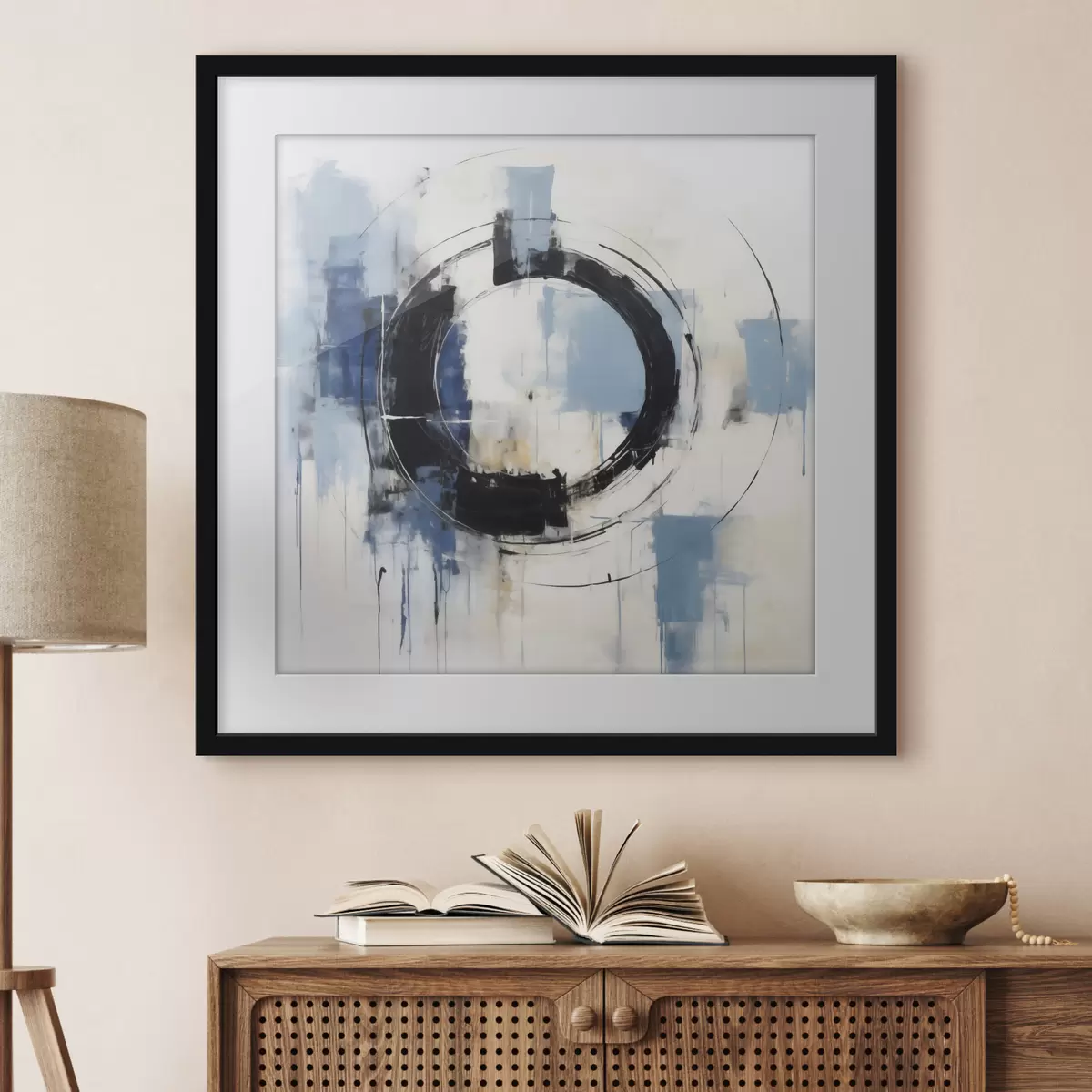 Poster Cercles et pause f49899