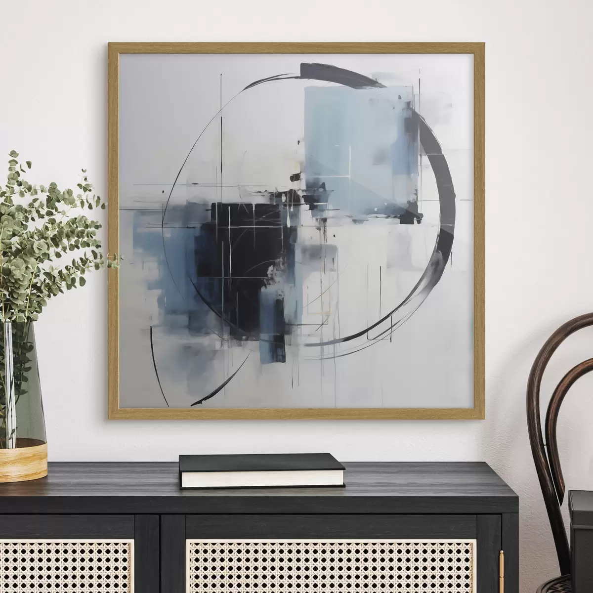 Poster Cercles et envol f49900