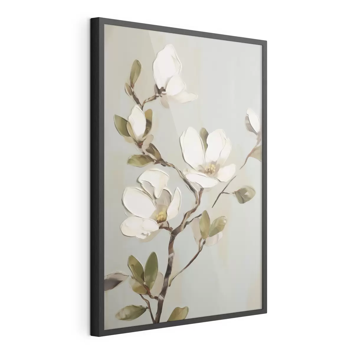 Poster Une branche fleurie, reproduction d'un tableau f49901
