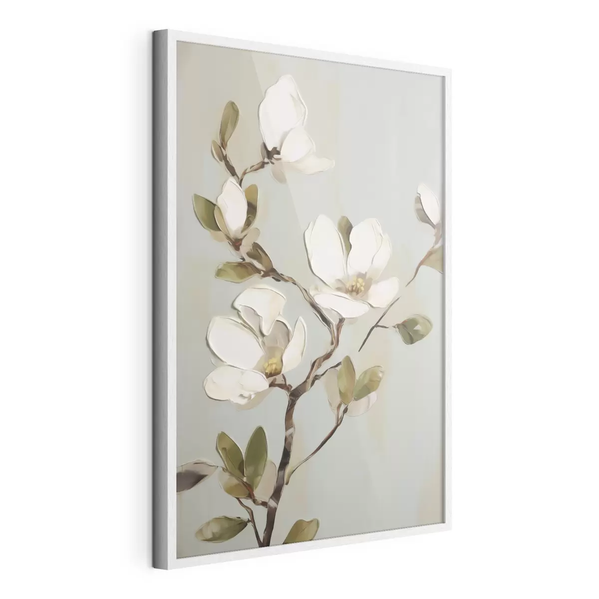 Poster Une branche fleurie, reproduction d'un tableau f49901