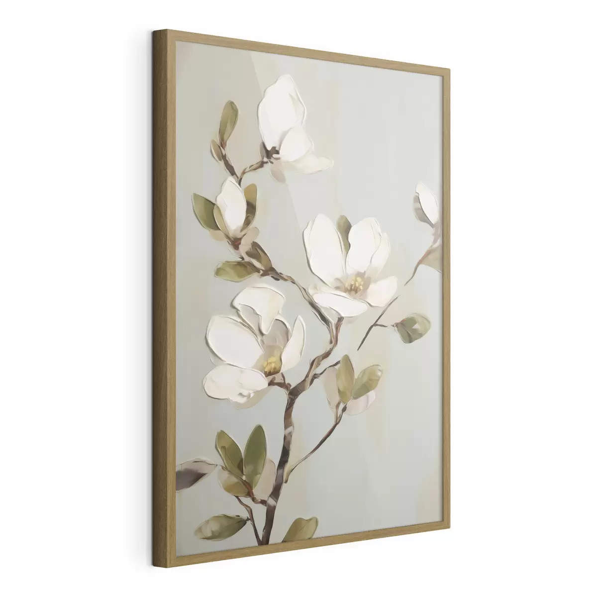 Poster Une branche fleurie, reproduction d'un tableau f49901