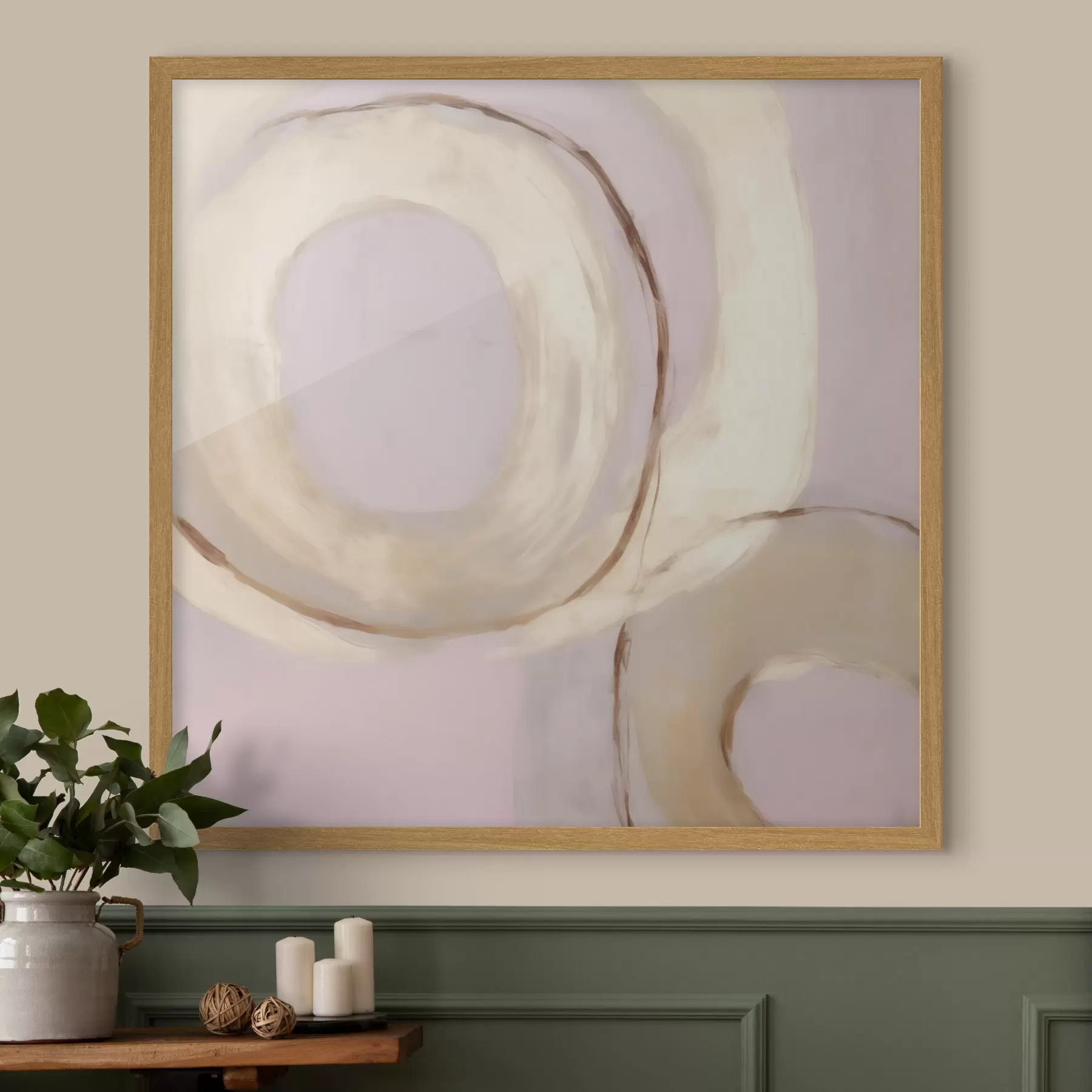 Papier peint Cercles et promesse f49903