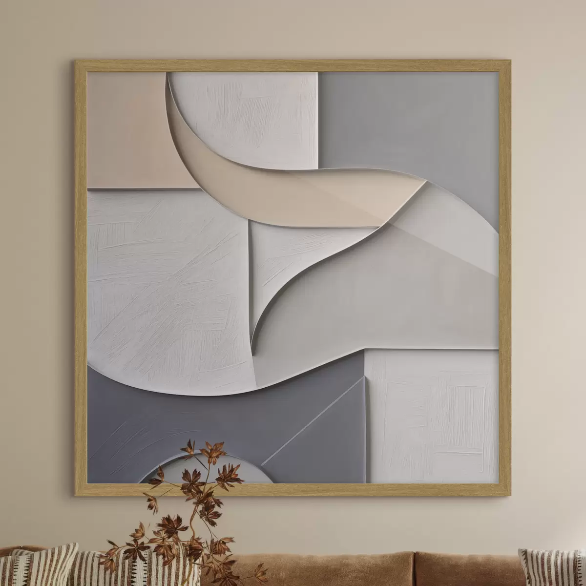 Poster Illustration abstraite et minimaliste f49905