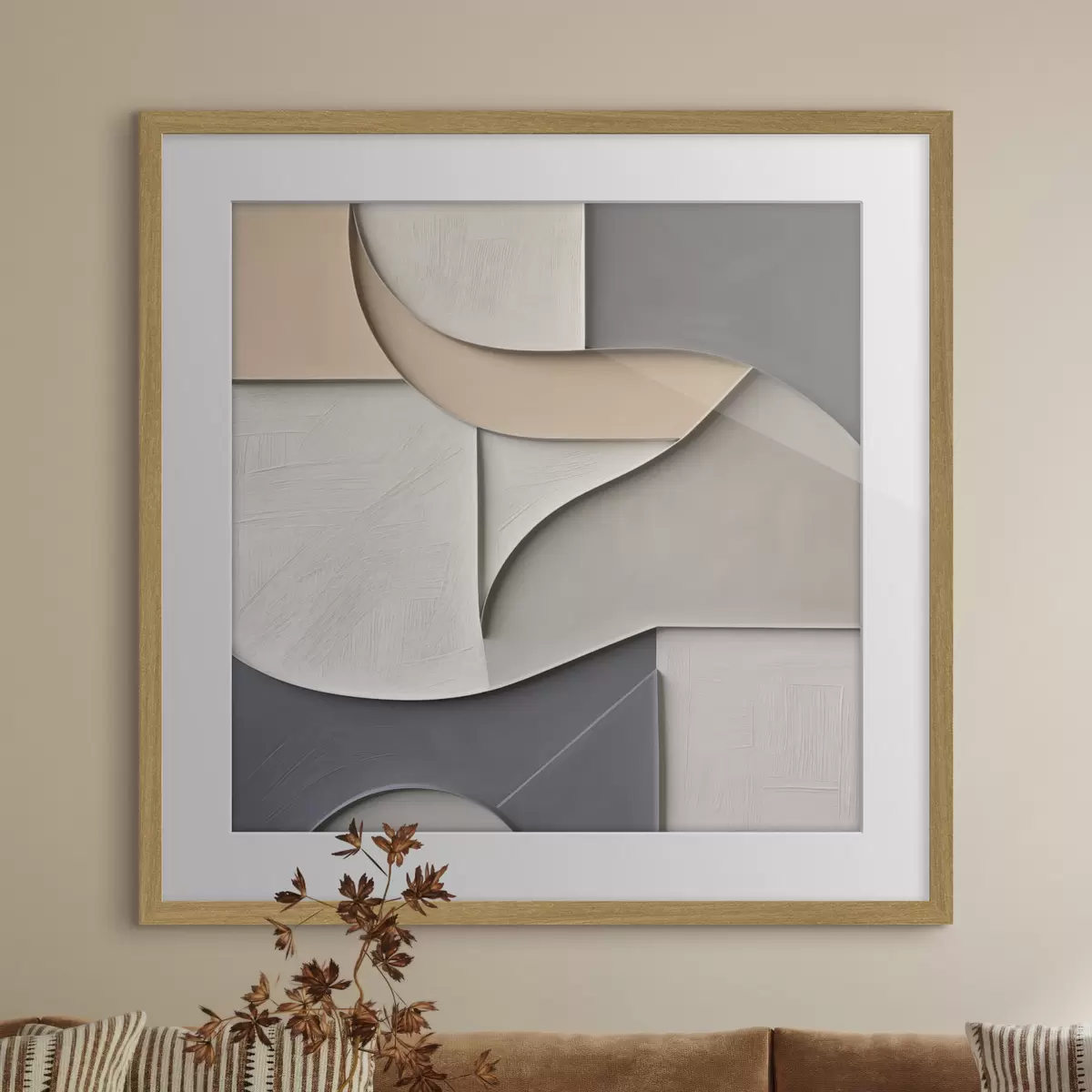 Poster Illustration abstraite et minimaliste f49905