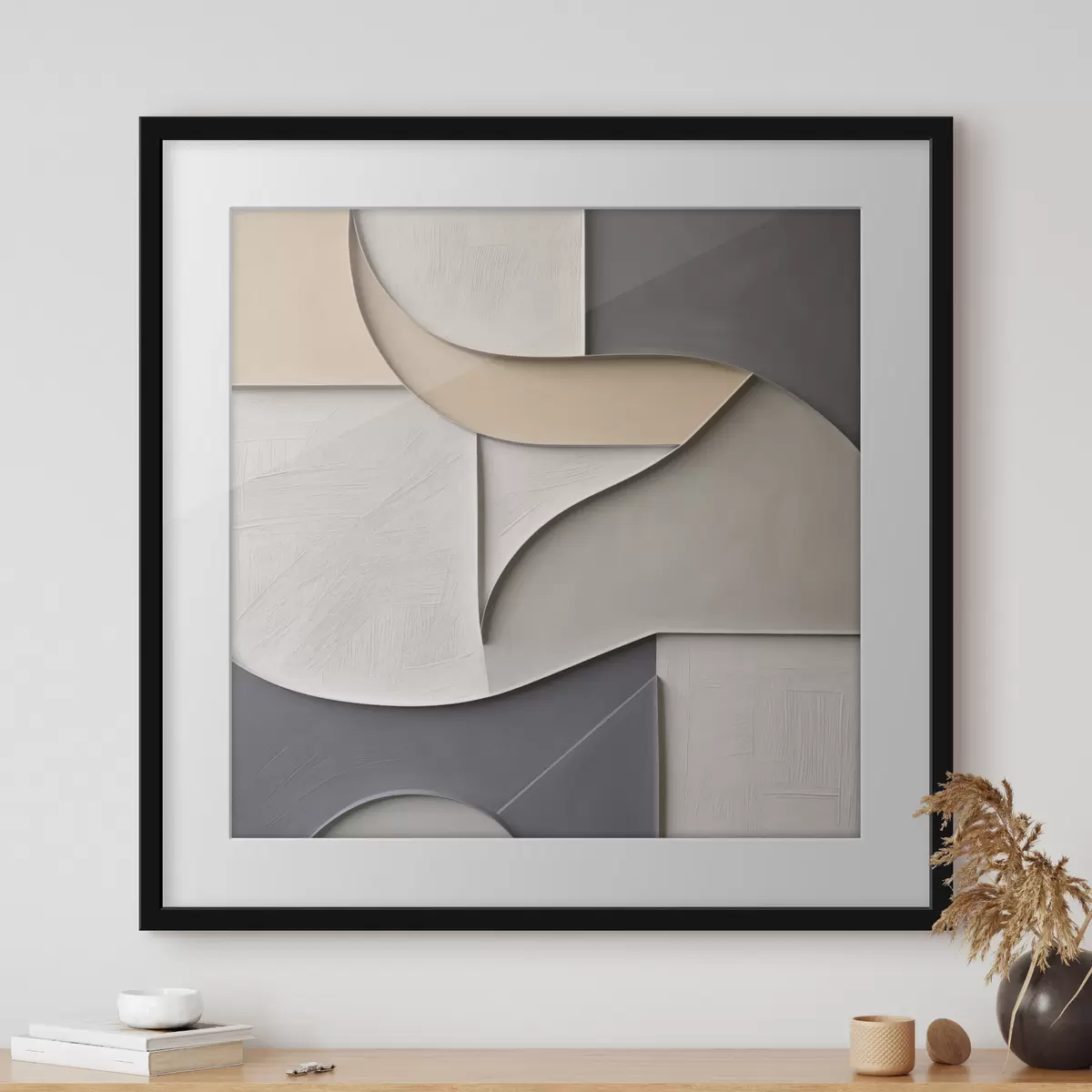 Poster Illustration abstraite et minimaliste f49905