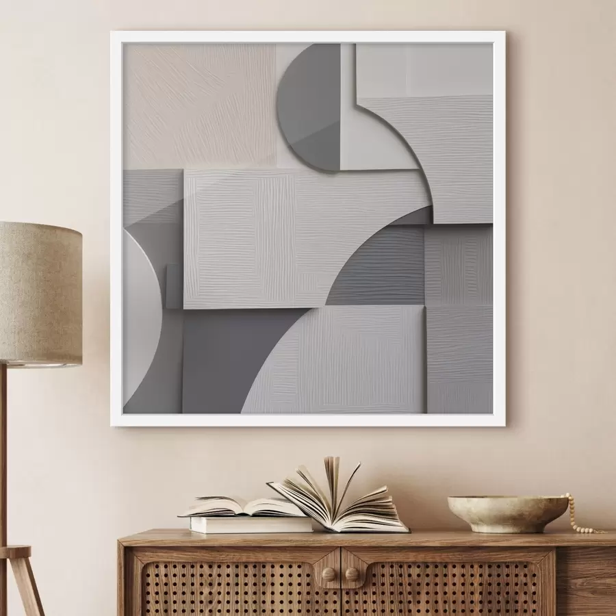Papier peint Abstraction géométrique, illustration plate f49906