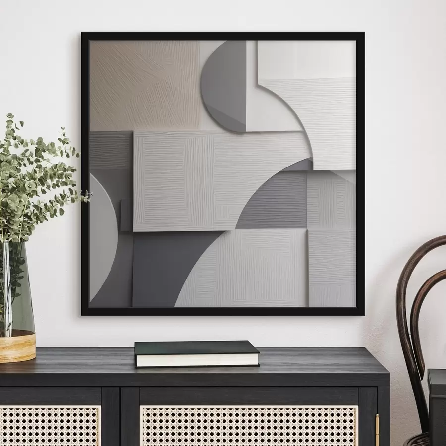 Papier peint Abstraction géométrique, illustration plate f49906